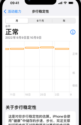 宣汉iPhone手机维修如何在iPhone开启'步行稳定性通知'