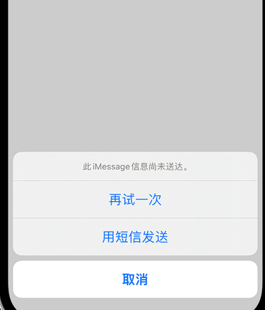 宣汉apple维修iPhone上无法正常发送iMessage信息