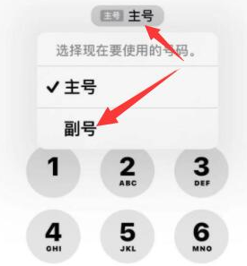 宣汉苹果14维修店分享iPhone 14 Pro Max使用副卡打电话的方法 