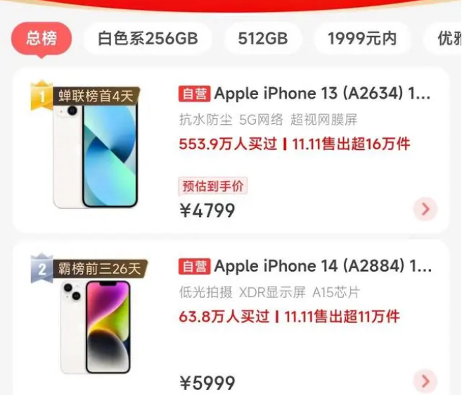 宣汉苹果14维修分享iPhone14配置不如同价位的安卓还能大卖 