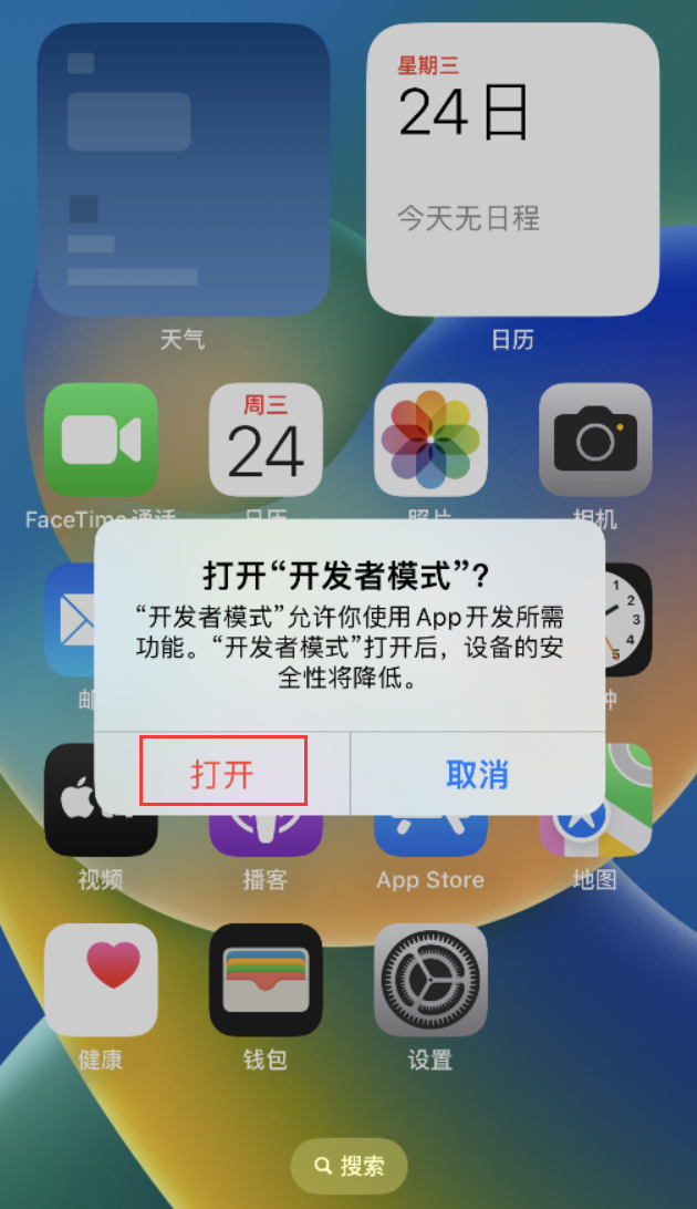 宣汉苹果手机维修分享如何打开开发者模式 