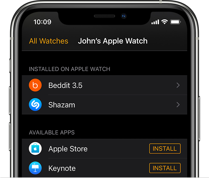 宣汉苹果手机维修分享如何在 Apple Watch 上下载应用 